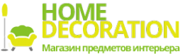 Логотип компании Home DECORATION