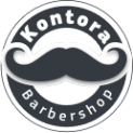 Логотип компании Kontora Barbershop