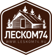 Логотип компании ЛесКом 74