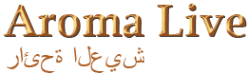 Логотип компании Aroma live