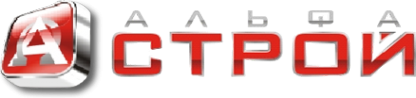 Логотип компании Альфа-строй