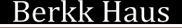 Логотип компании Berkk Haus