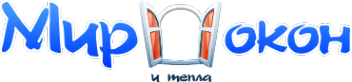 Логотип компании Мир окон и тепла
